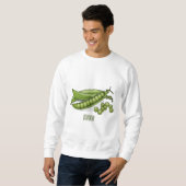 Abbildung des Pea-Cartoon Sweatshirt (Vorne ganz)
