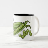Abbildung des Pea-Cartoon Zweifarbige Tasse (VorderseiteRechts)