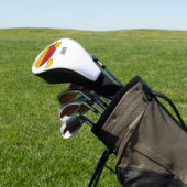 Abbildung des Potato-Chip-Cartoon Golf Headcover (In SItu)