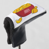 Abbildung des Potato-Chip-Cartoon Golf Headcover (3/4 Vorderseite)