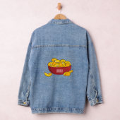 Abbildung des Potato-Chip-Cartoon Jeansjacke (Hangar)