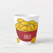 Abbildung des Potato-Chip-Cartoon Milchtasse (Vorderseite)