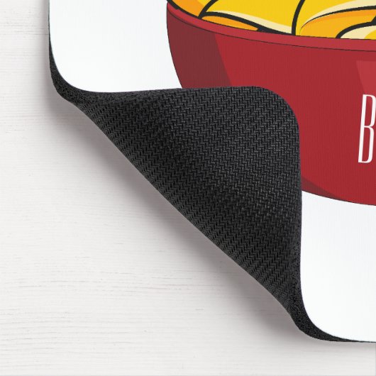 Abbildung des Potato-Chip-Cartoon Mousepad (Ecke)