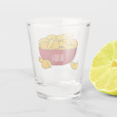 Abbildung des Potato-Chip-Cartoon Schnapsglas (Rückseite)