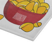 Abbildung des Potato-Chip-Cartoon Schneidebrett (Ecke)