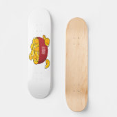 Abbildung des Potato-Chip-Cartoon Skateboard (Vorderseite)