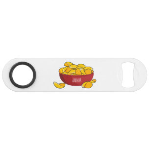 Abbildung des Potato-Chip-Cartoon Speed Flaschenöffner