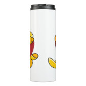 Abbildung des Potato-Chip-Cartoon Thermosbecher (Rückseite)