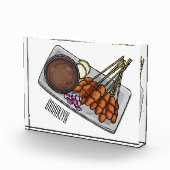 Abbildung des Satay-Cartoon Fotoblock (Rechts)