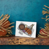 Abbildung des Satay-Cartoon Fotoplatte (Seite)