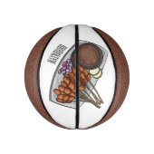 Abbildung des Satay-Cartoon Mini Basketball (Vertikal)