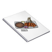 Abbildung des Satay-Cartoon Notizblock (Rechte Seite)