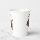 Abbildung des Satay-Cartoon Pappbecher (Links)