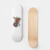 Abbildung des Satay-Cartoon Skateboard (Vorderseite)