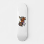Abbildung des Satay-Cartoon Skateboard (Vorne)