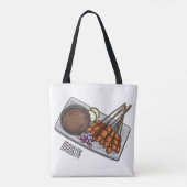 Abbildung des Satay-Cartoon Tasche (Rückseite)