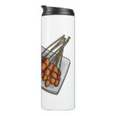 Abbildung des Satay-Cartoon Thermosbecher (Nach rechts gedreht)