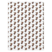 Abbildung des Satay-Cartoon Tischdecke (Vorderseite)