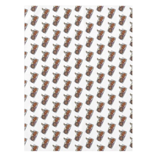 Abbildung des Satay-Cartoon Tischdecke (Vorderseite)