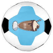 Abbildung des Schokoladenmilch-Cartoon Fußball (Gedreht)