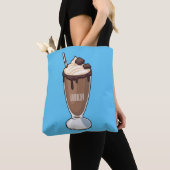 Abbildung des Schokoladenmilch-Cartoon Tasche (Von Nahem)