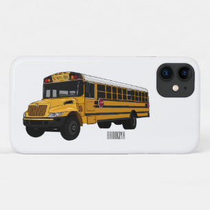 Abbildung des Schulbus-Cartoon Case-Mate iPhone Hülle