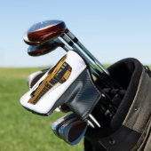 Abbildung des Schulbus-Cartoon Golf Headcover (In Situ)