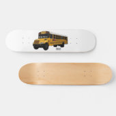 Abbildung des Schulbus-Cartoon Skateboard (Horizontal)