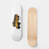 Abbildung des Schulbus-Cartoon Skateboard (Vorderseite)