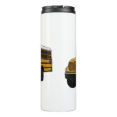 Abbildung des Schulbus-Cartoon Thermosbecher (Rückseite)