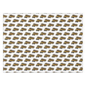 Abbildung des Schulbus-Cartoon Tischdecke (Vorderseite (Horizontal))