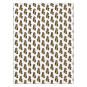 Abbildung des Schulbus-Cartoon Tischdecke (Vorderseite)