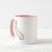 Abbildung des Staat California Tasse (Vorderseite Links)