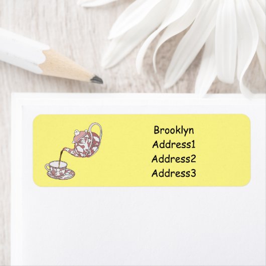 Abbildung des Teacup-Set-Cartoon (Insitu)