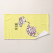 Abbildung des Teacup-Set-Cartoon Badhandtuch Set (Handtuch)