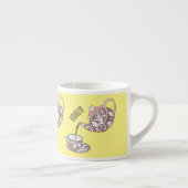 Abbildung des Teacup-Set-Cartoon Espressotasse (Rechts)