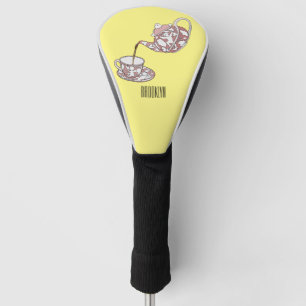 Abbildung des Teacup-Set-Cartoon Golf Headcover