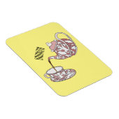 Abbildung des Teacup-Set-Cartoon Magnet (Rechte Seite)