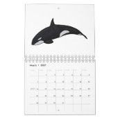 Abbildung des tierischen Cartoon Kalender (Mär 2027)