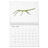 Abbildung des tierischen Cartoon Kalender (Mär 2027)
