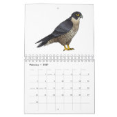 Abbildung des tierischen Cartoon Kalender (Feb 2027)