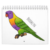 Abbildung des tierischen Cartoon Kalender (Titelbild)