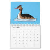 Abbildung des tierischen Cartoon Kalender (Mär 2027)