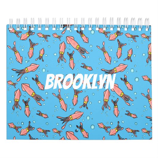 Abbildung des tierischen Cartoon Kalender (Titelbild)