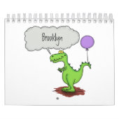 Abbildung des tierischen Cartoon Kalender (Titelbild)