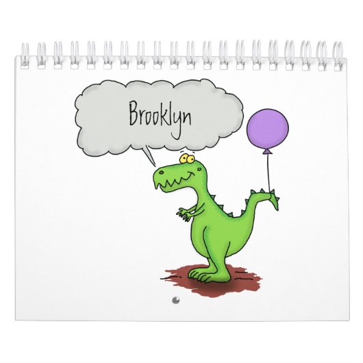 Abbildung des tierischen Cartoon Kalender (Titelbild)