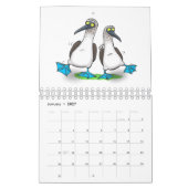 Abbildung des tierischen Cartoon Kalender (Jan 2027)