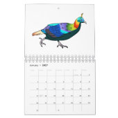 Abbildung des tierischen Cartoon Kalender (Jan 2027)