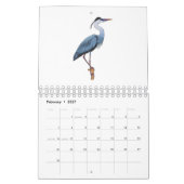 Abbildung des tierischen Cartoon Kalender (Feb 2027)