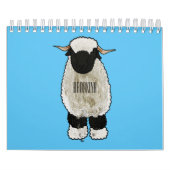 Abbildung des tierischen Cartoon Kalender (Titelbild)